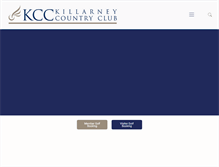 Tablet Screenshot of killarneycountryclub.co.za